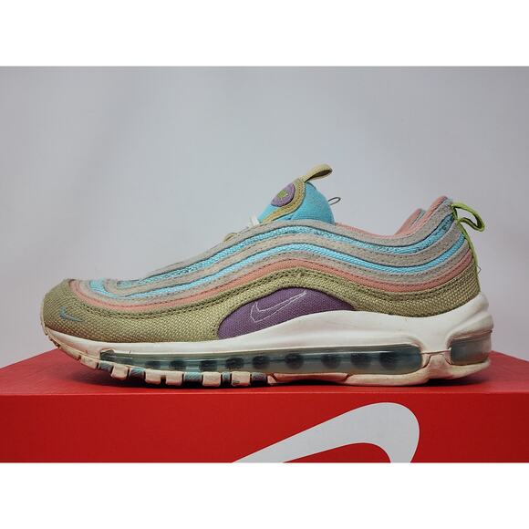 Nike Air Max 97 GS NEXT NATURE Size 6.5y DQ4126-400 WORN - Picture 3 of 8